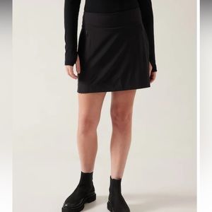 Athleta SoHo Skort NWT 16 Tall (16T) black